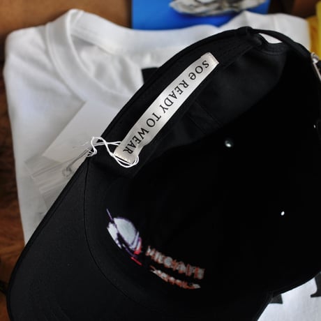 ★soe READY TO WEAR /  UNKNOWN SHIPPERS CLUB" 6 Pannel Cap (BLACK) ★
