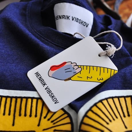 ★ 18AW NEW ! / HENRIK VIBSKOV - 72 LONG TEE (NAVY) ★
