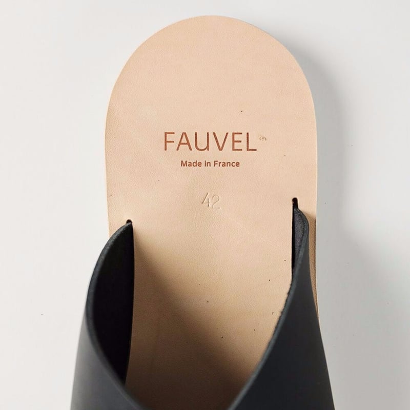 その他ブランド / FAUVEL/サンダル/42/BLK/レザー ☆ FAUVEL - FLAT CROSS SANDAL (BLACK) ☆ | Welcom