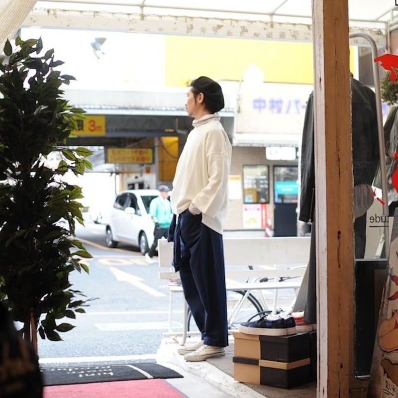 ☆ ohta (オータ) / SHIBARI PANTS (NAVY) ☆ | Welcome