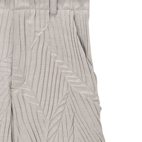 ★ 20SS / tac:tac (タクタク) /  Leaf pleats wide pants (BLACK)  ★