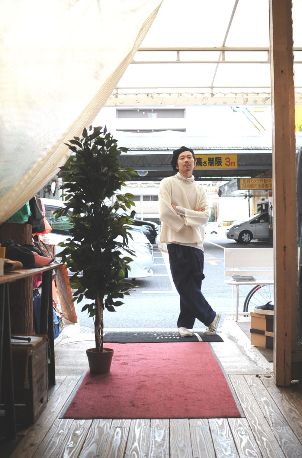 ☆ ohta (オータ) / SHIBARI PANTS (NAVY) ☆ | Welcome