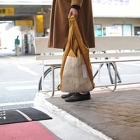★ my beautiful landlet / コットンナイロンバッグ (YELLOW) + + +