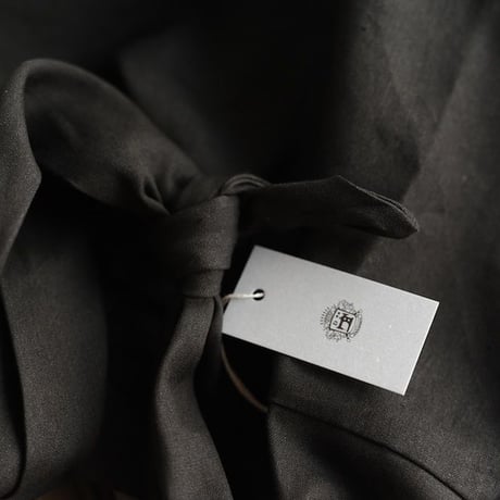 ★ LIMITED EDITION / DULCAMARA - 和紙リネンよそいきBAG (ブラック) ★