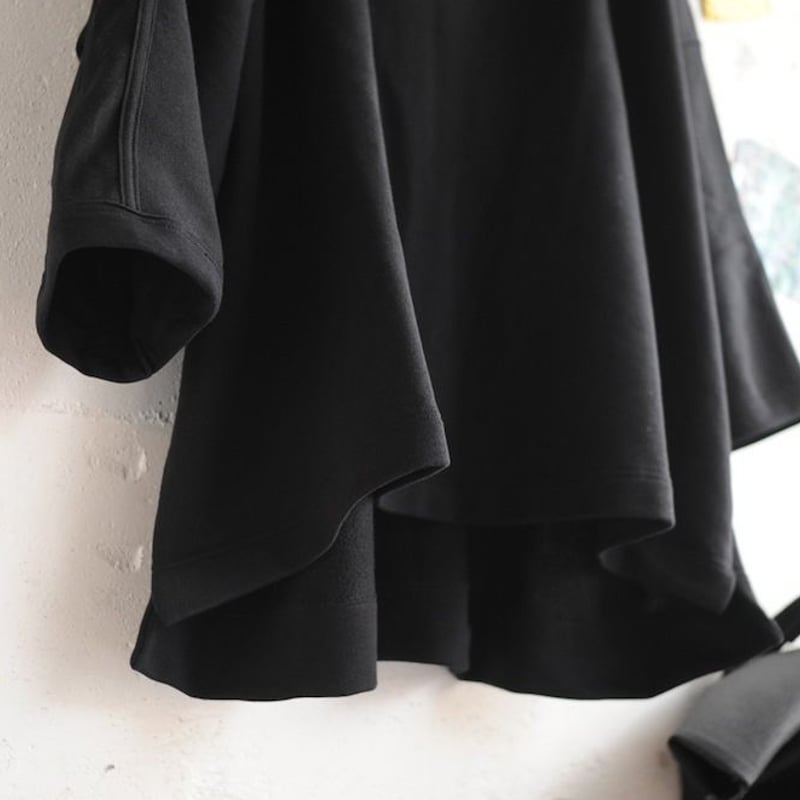 ☆ O PROJECT / 3/4 SLEEVED WIDE FITTED HOODED ☆