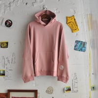 ☆ EDWINA HORL / EH37TS-03 HOOD SWEAT (ROSE) ☆
