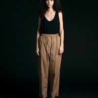 ★ 20SS /my beautiful landlet -  typewriter tapered pants (BEIGE) ★