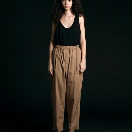 ★ 20SS /my beautiful landlet -  typewriter tapered pants (BEIGE) ★