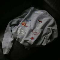 ★ AW24 特別制作アイテム / soe READY TO WEAR /  Company Logo Embroidery Sweat Shirt. (HEATHER GRAY) ★
