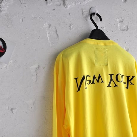 ★ ASSEMBLY NEW YORK / ヒント別注 LOGO L/S T SHIRT  (YELLOW) ★