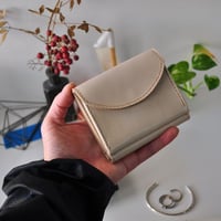 ★  NUME(ヌメ) / COW LEATHER HALF WALLET (NATURAL)  ★