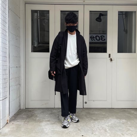 ★ SS21 / DULCAMARA - タイプライターLabコート (BLACK)  ★