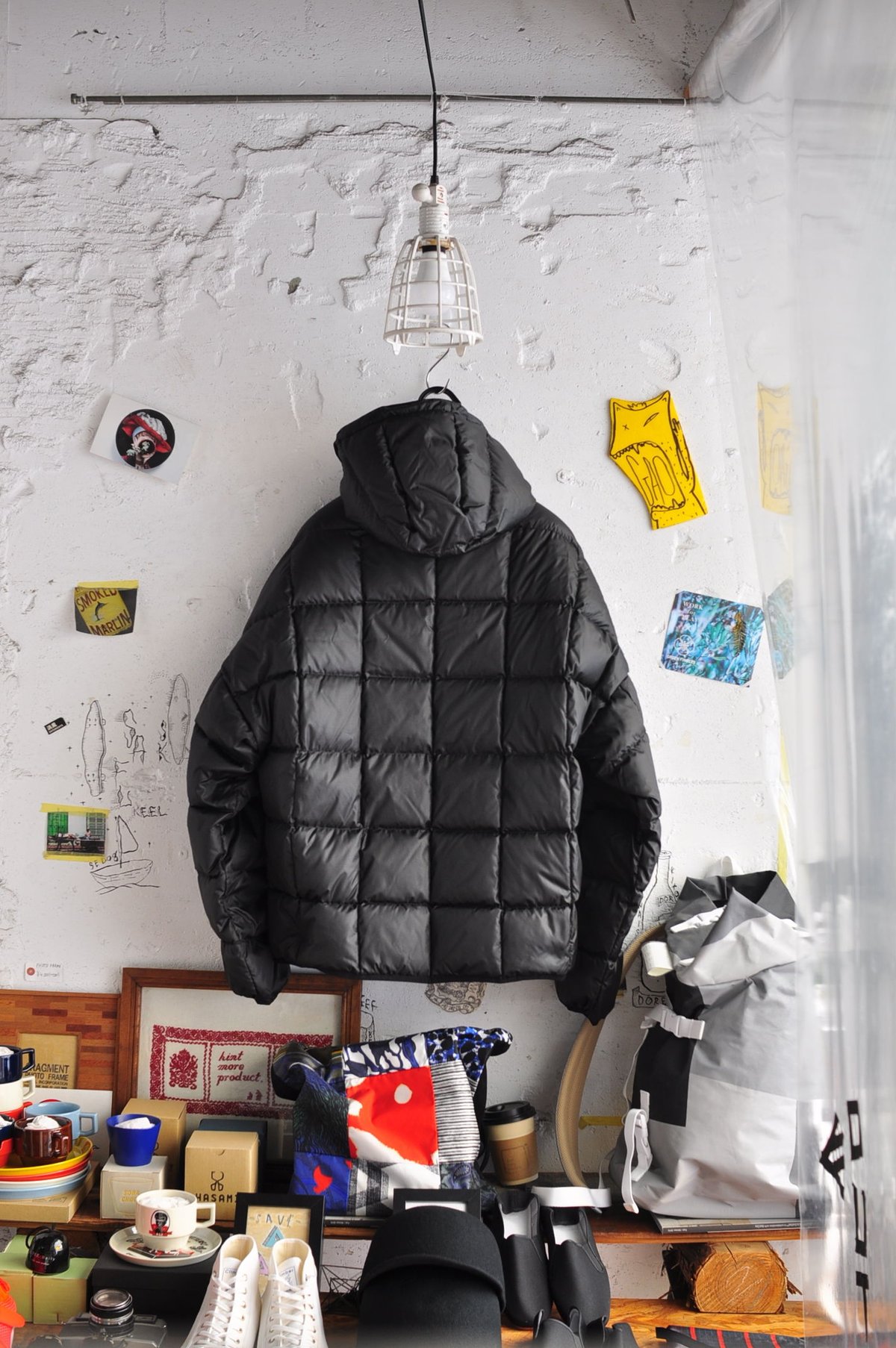 ジャケット・アウター WILLY CHAVARRIA: DROOPY SPORT PUFFER ☆ 19AW / WILLY CHAVARRIA / DROOPY SPORT PUFF