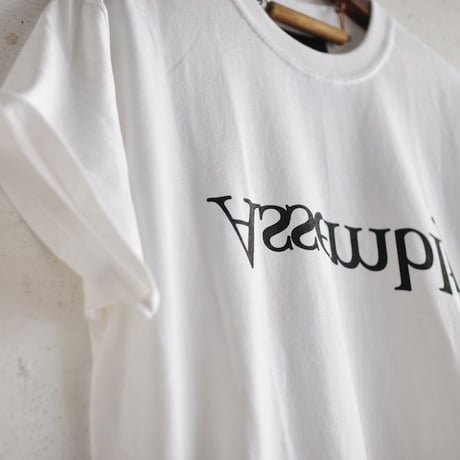 ★ ASSEMBLY NEW YORK / ヒント別注 LOGO S/S T SHIRT  (WHITE) ★