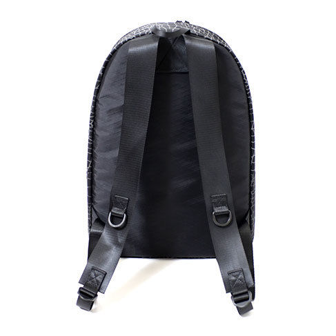 ブランド古着！ BURLAP OUTFITTER リフレクター柄バックパック　黒 ☆ BURLAP OUTFITTER / BOOK PACK SW ☆ | Welcome t