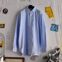 ☆ AW20 / WILLY CHAVARRIA  /  BIG OXFORD SHIRT  (LIGHT BLUE) ☆