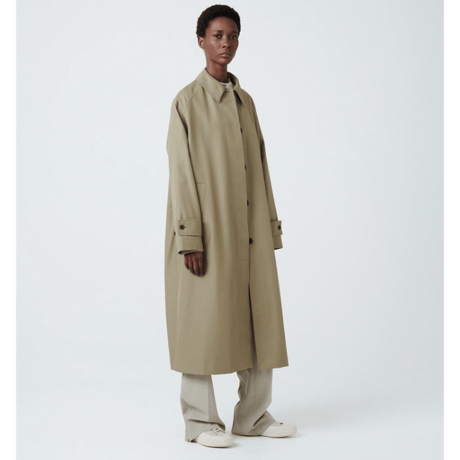 ☆ STUDIO NICHOLSON  /  HOLIN COATED COTTON COAT (BIRCH) ☆ 即日発送