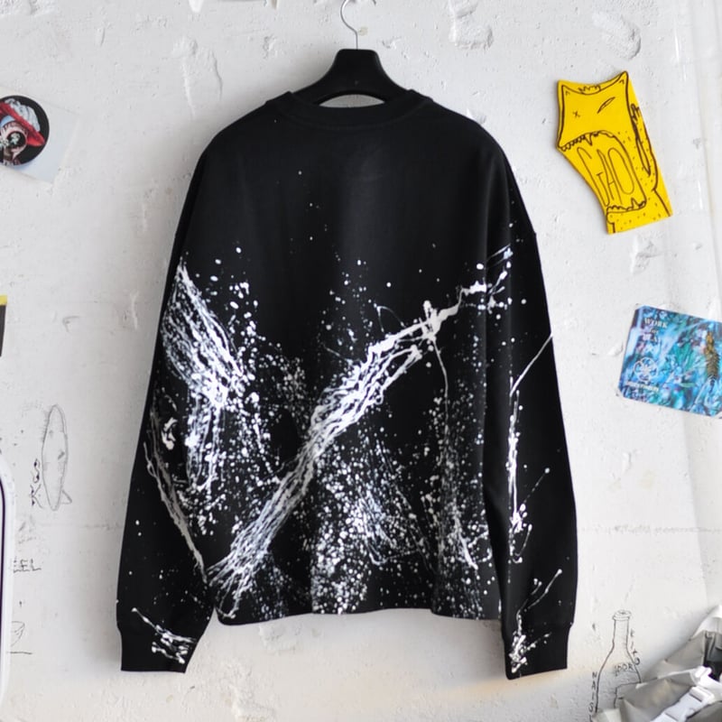 ☆ AW20 / WILLY CHAVARRIA / LS PAINT T (BLACK