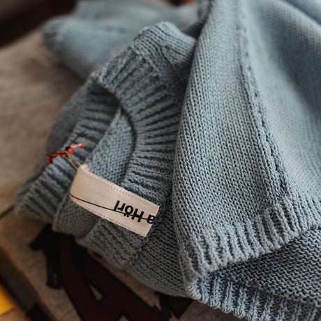 ★ 18SS EDWINA HORL / EH36KN-01 S/S KNIT(L.BLUE/M) ★