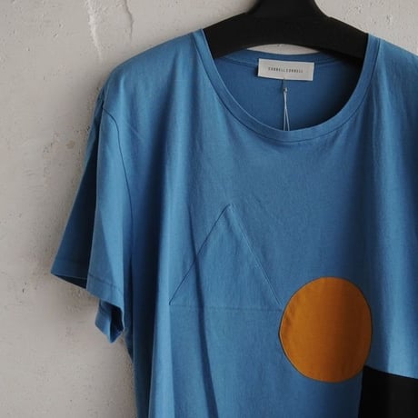 ★ CORRELL CORRELL (コレルコレル) / APPLI T SHIRTS  (CF BLUE/SIZE / L) ★