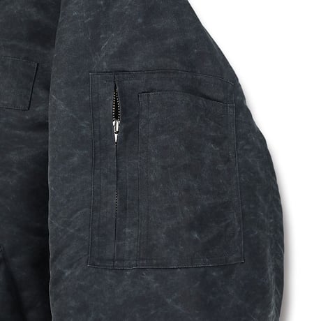 ☆ AW22 / EDWINA HORL - REVERSIBLE BIG MA-1 (忘却-GRAY/BROWN KHAKI) ☆