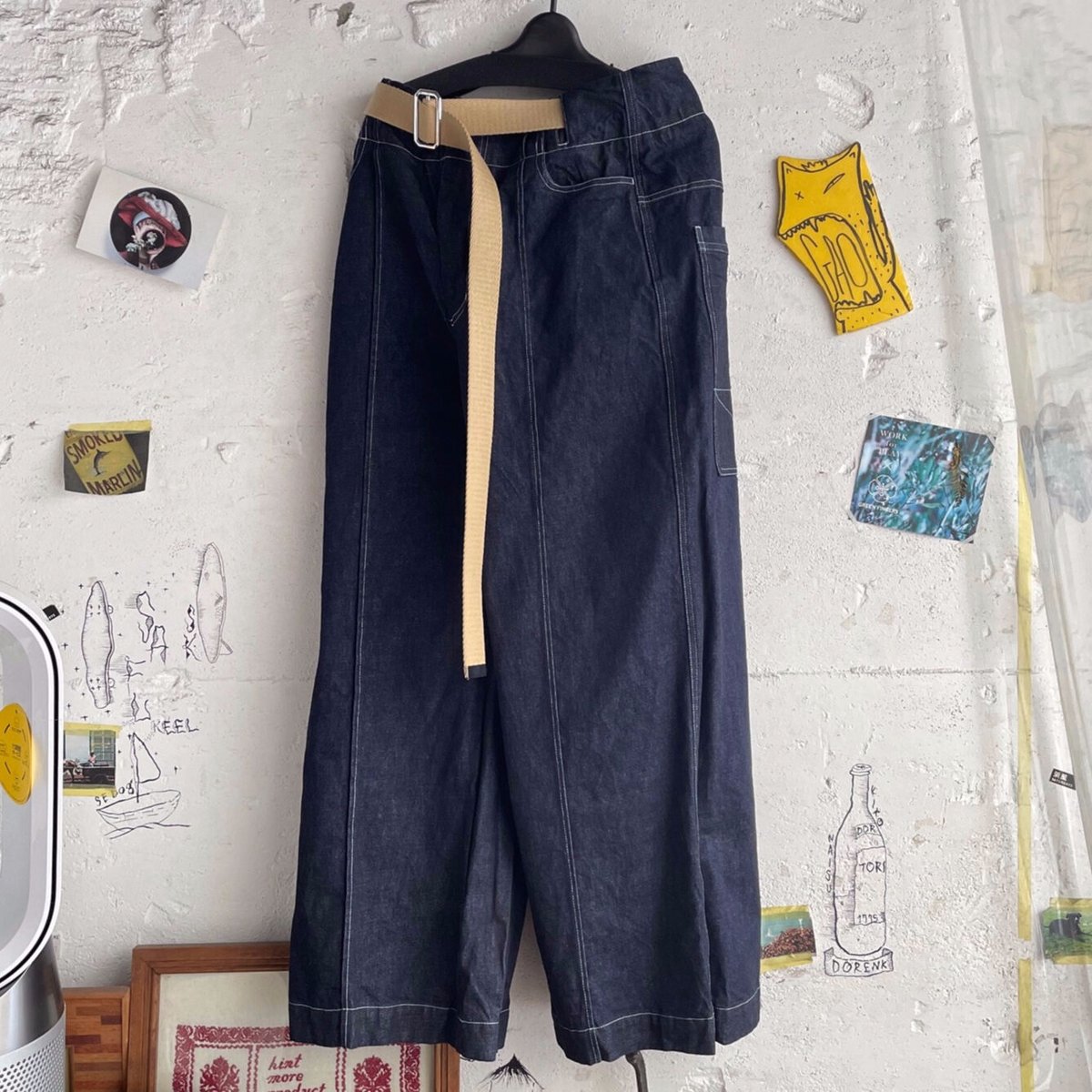 SEAN NISH DENIM BAGGY (ベルト付き) fit=scale-down,w=1200
