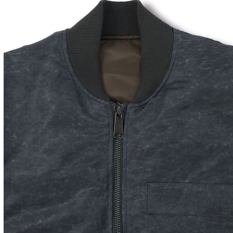 ☆ AW22 / EDWINA HORL - REVERSIBLE BIG MA-1 (忘却-GRAY/BROWN KHAKI) ☆