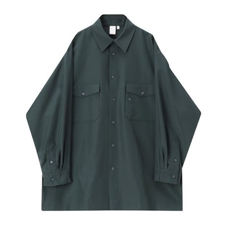 ★ tac:tac (タクタク) /  UN(I)FORM - Shirts Jacket (GREEN)  ★