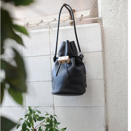 ★ Building Block / Cable + Outlet (Pebbled leather) ★