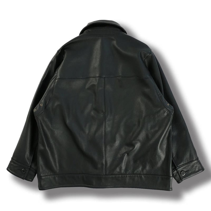 ☆ tac:tac (タクタク) / ASYMMETRY COLLAR LEATHER JA ☆ tac:tac (タクタク) / ASYMMETRY COLLAR LEATHER JA