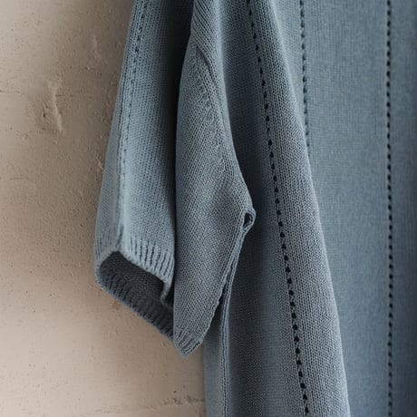 ★ 18SS EDWINA HORL / EH36KN-01 S/S KNIT(L.BLUE/M) ★