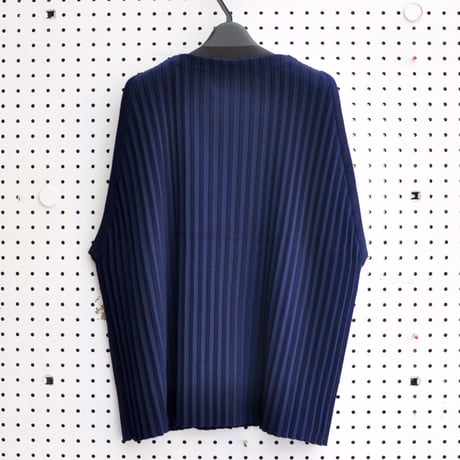 ★ 20SS / tac:tac (タクタク) /  PLEATS KNIT VEST (NAVY)  ★