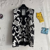 ★ SS22 / SEAN NISH - AFRO VEST (BLACK)  ★