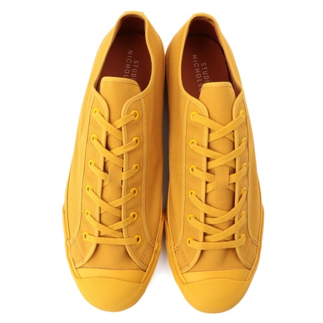 ☆  20SS / STUDIO NICHOLSON  /  Merino Vulcanised Sole Canvas Shoe (MUSTARD) ☆