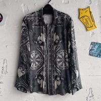 ★ SS21 / SEAN NISH - PRINT OPEN SHIRTS (DARK)  ★