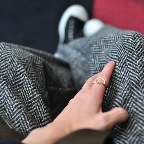 ★ SUPER Daily / TWEED WIDE PANTS with BELT ★
