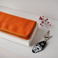 ☆  COSMIC WONDER  /  Naturally tanned leather wallet (BROWN) ☆