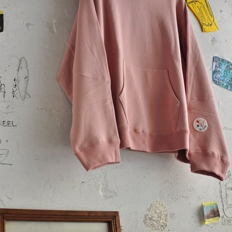 ☆ EDWINA HORL / EH37TS-03 HOOD SWEAT (ROSE) ☆