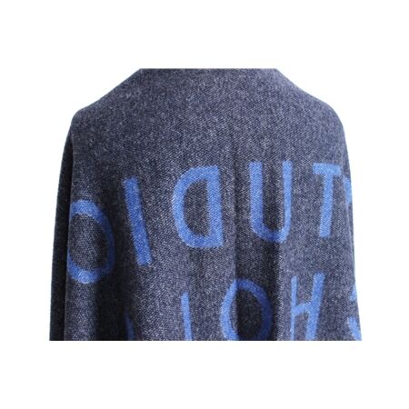 ☆ 20AW / STUDIO NICHOLSON / LOGO SCARF (NAV