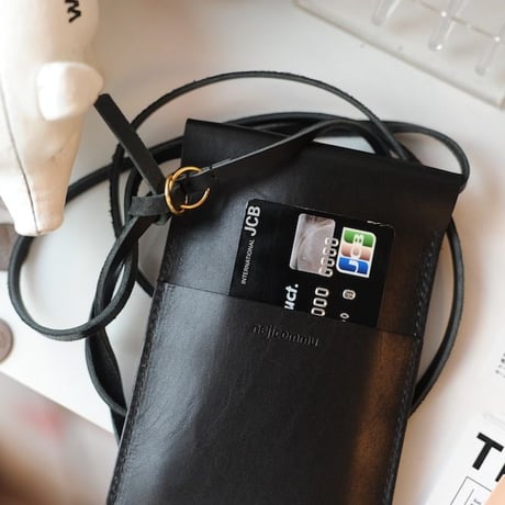 ★ nejicommu (ネジコミュ) / PHONE HOLDER (BLACK) ★