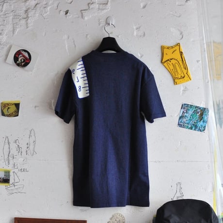★ 18AW NEW ! / HENRIK VIBSKOV - SHOULDER TAPE TEE (D.NAVY) ★