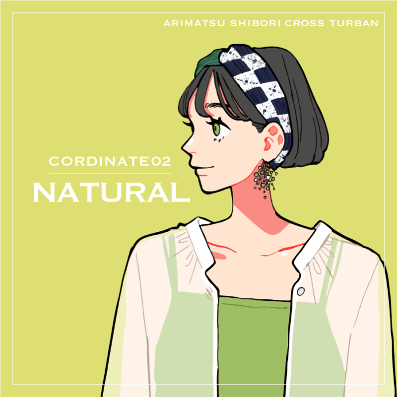 有松絞りクロスターバン | ツグモノストア-TSUGUMONO-