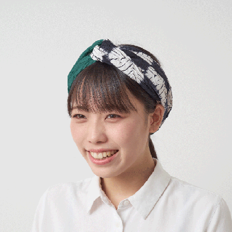有松絞りクロスターバン | ツグモノストア-TSUGUMONO-