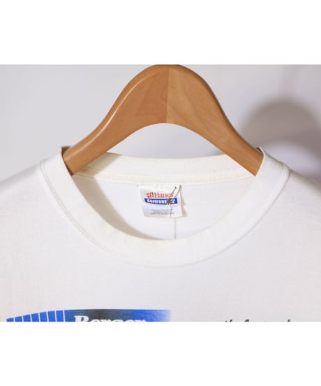 【古着】HANES BERGER CHEVY S/S TEE White Size XL