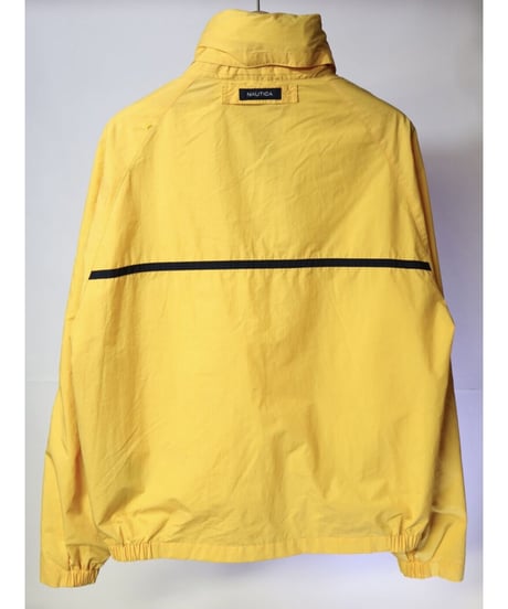 【古着】NAUTICA NYLON JACKET Yellow Size M