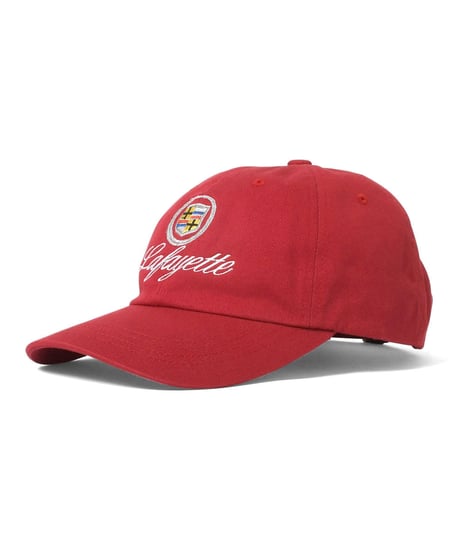LFYT LUX CREST LOGO DAD HAT ボールキャップ RED