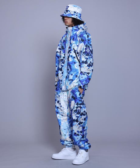 LFYT × STASH (スタッシュ) SUBWAY MAP 3LAYER NYLON PANTS ナイロンパンツ Blue