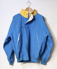 【古着】NAUTICA NYLON SAILING JACKET Blue/Yellow Size L