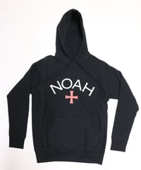 NOAH HOODED SWEAT BLACK <S>