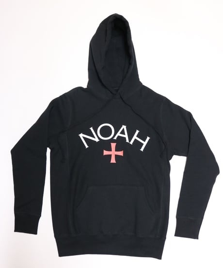 NOAH HOODED SWEAT BLACK <S>